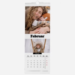 Stenski kuhinjski koledar s fotografijo