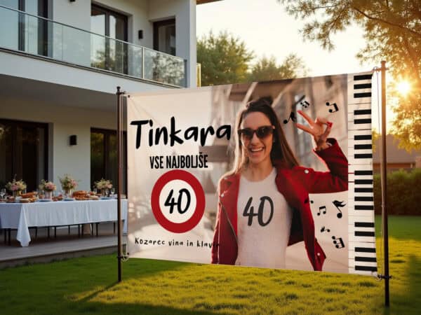 PVC transparent cerada personalizirano
